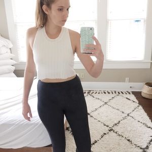 Alo Yoga Ethereal Crop Tank with Bra